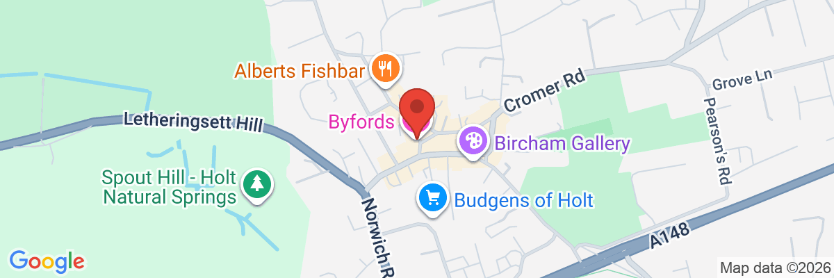 1-3 Shirehall Plain, Holt NR25 6BG, UK